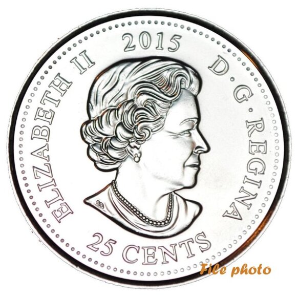 Canada 2015 'Remembrance Day Poppy' Roll of 40 x 25 Cent Coins! - Picture 6 of 8